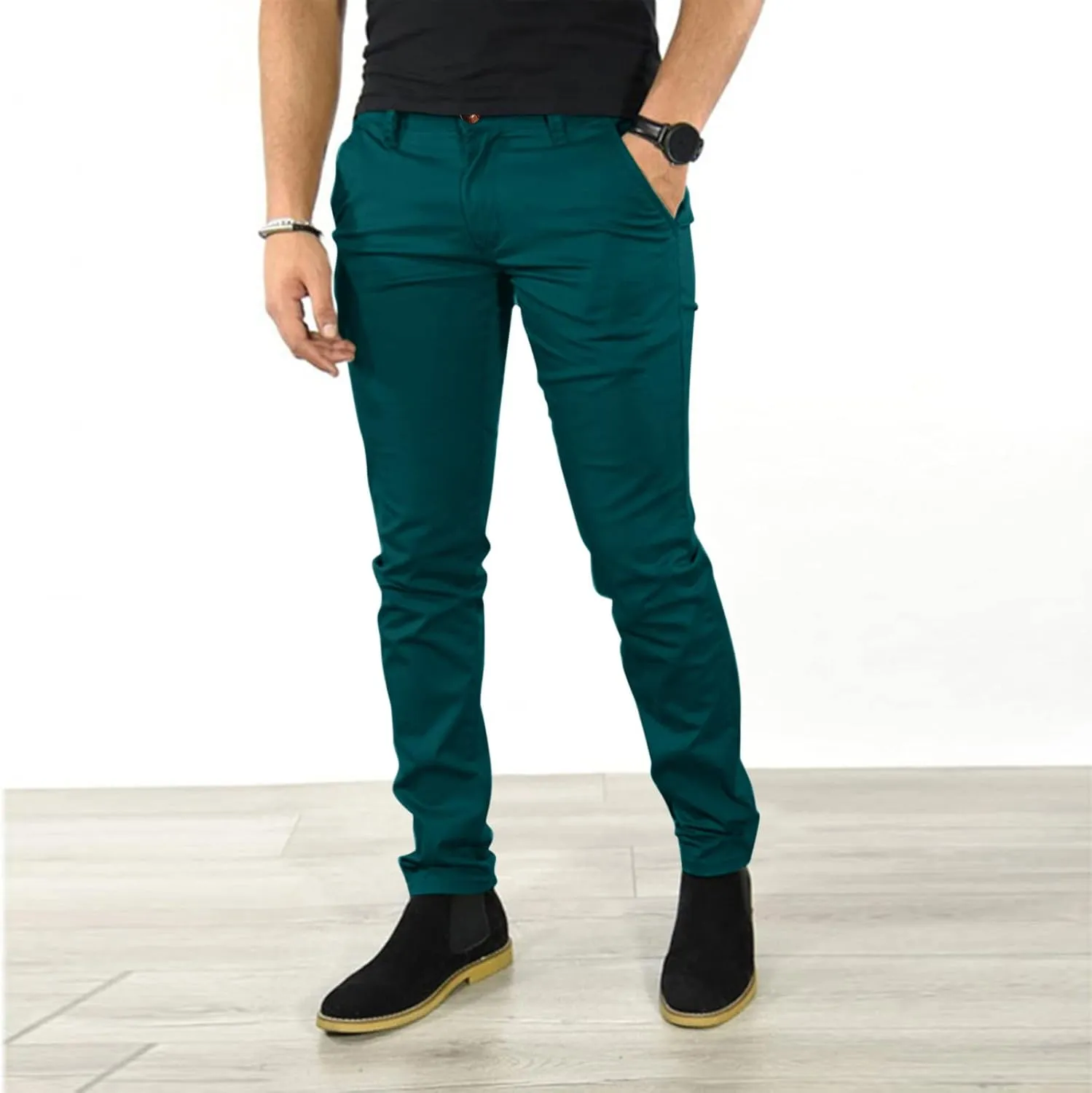 Cargo Pants for Men Big and Tall Fleece Heavyweight Casual Gym Cargo Sweatpants Heavyweight Fleece Active Gym Workout