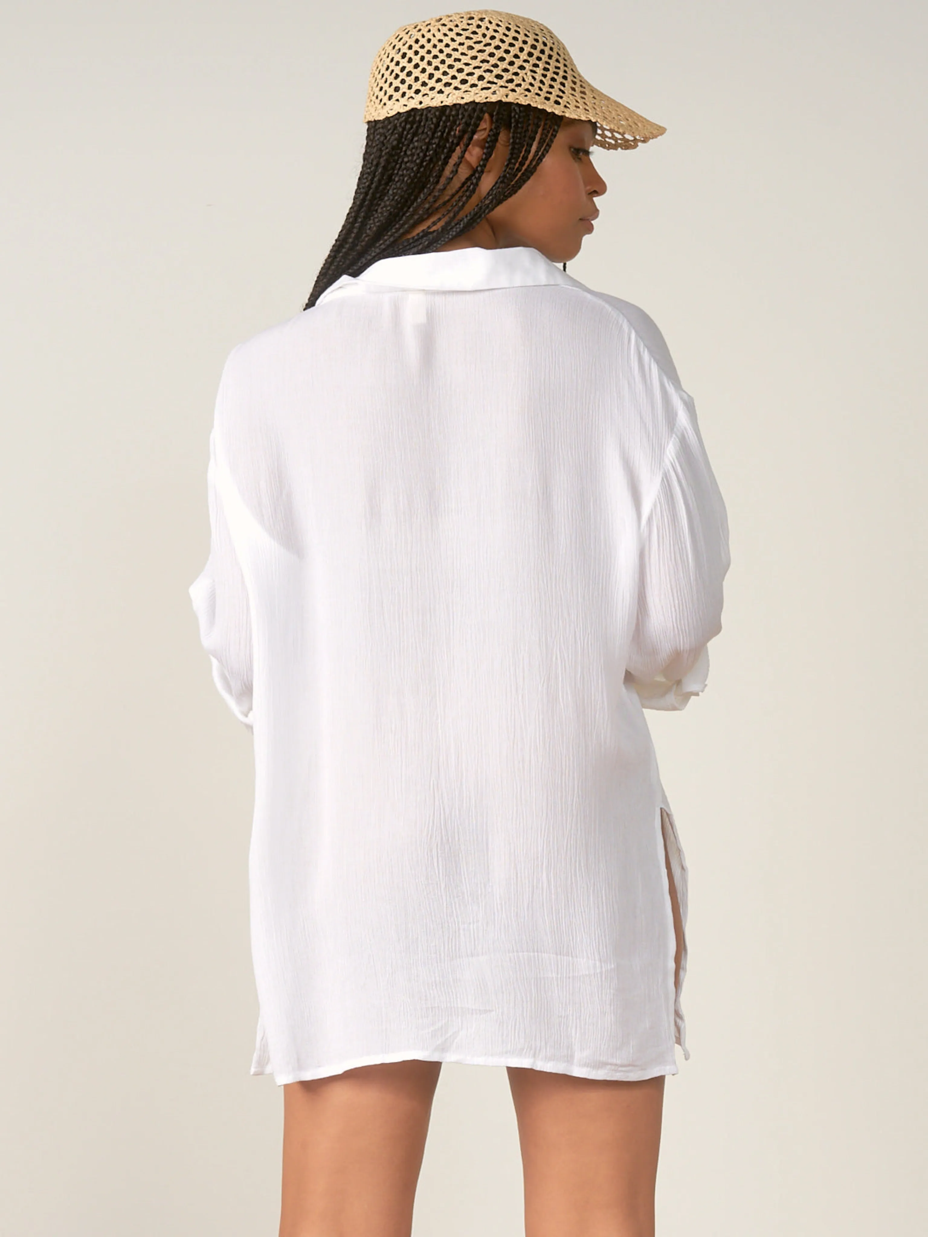 Cozy Companion Boyfriend Shirt