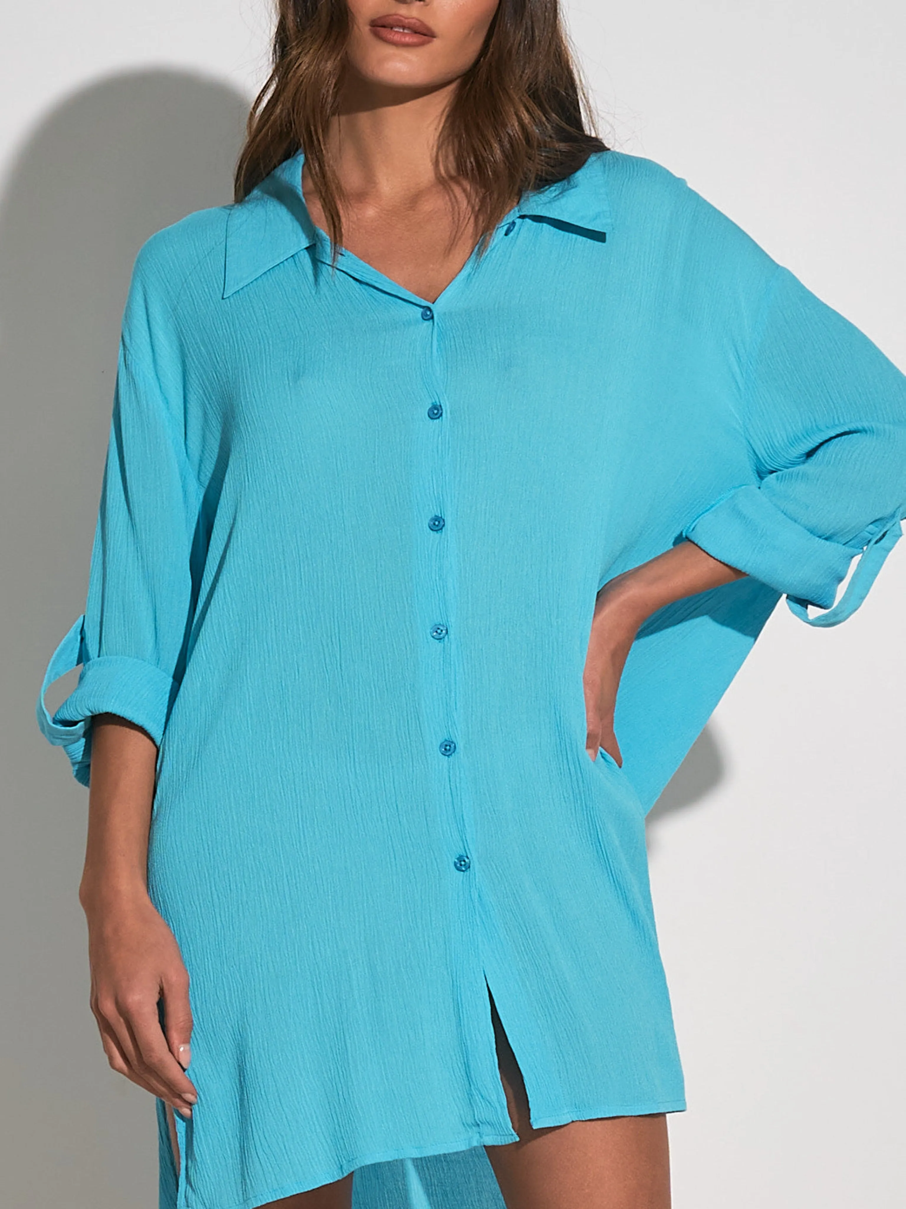 Cozy Companion Boyfriend Shirt