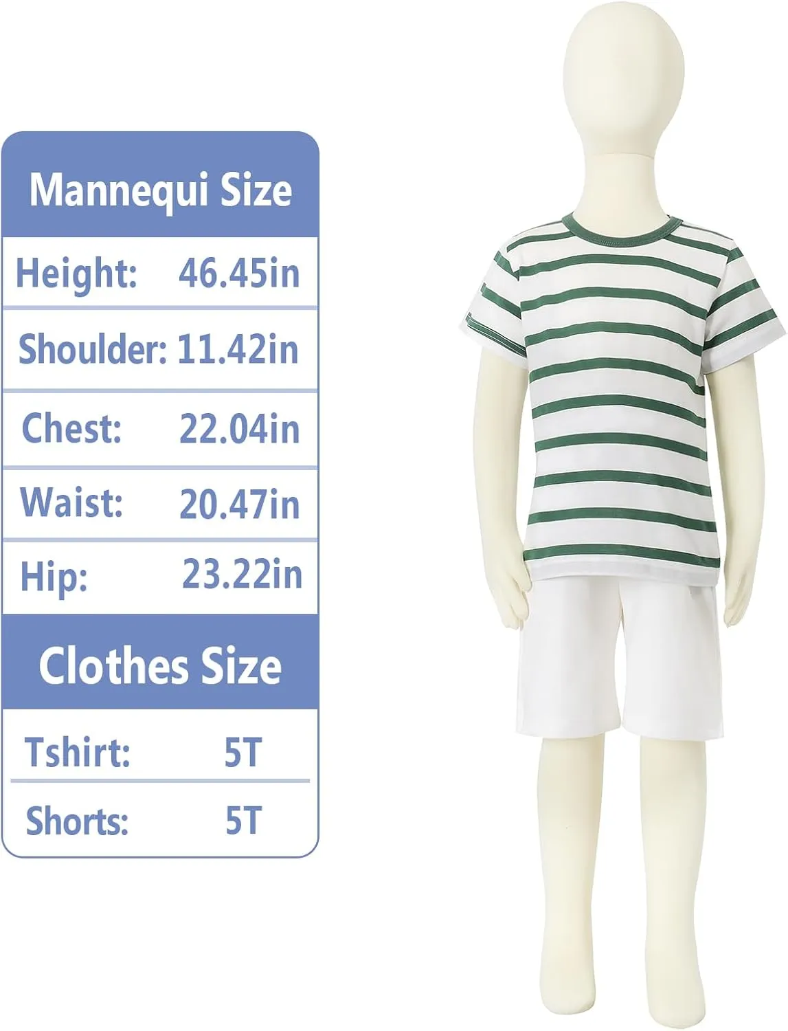LittleSpring Boys Girls T Shirt Rainbow Striped Cotton Crewneck Tees for Kids Fashion