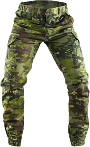 Men Tactical Joggers Ripstop Hunting Cargo Pants Working Clothing Hiking Lightweight Trousers Men's Streetwear