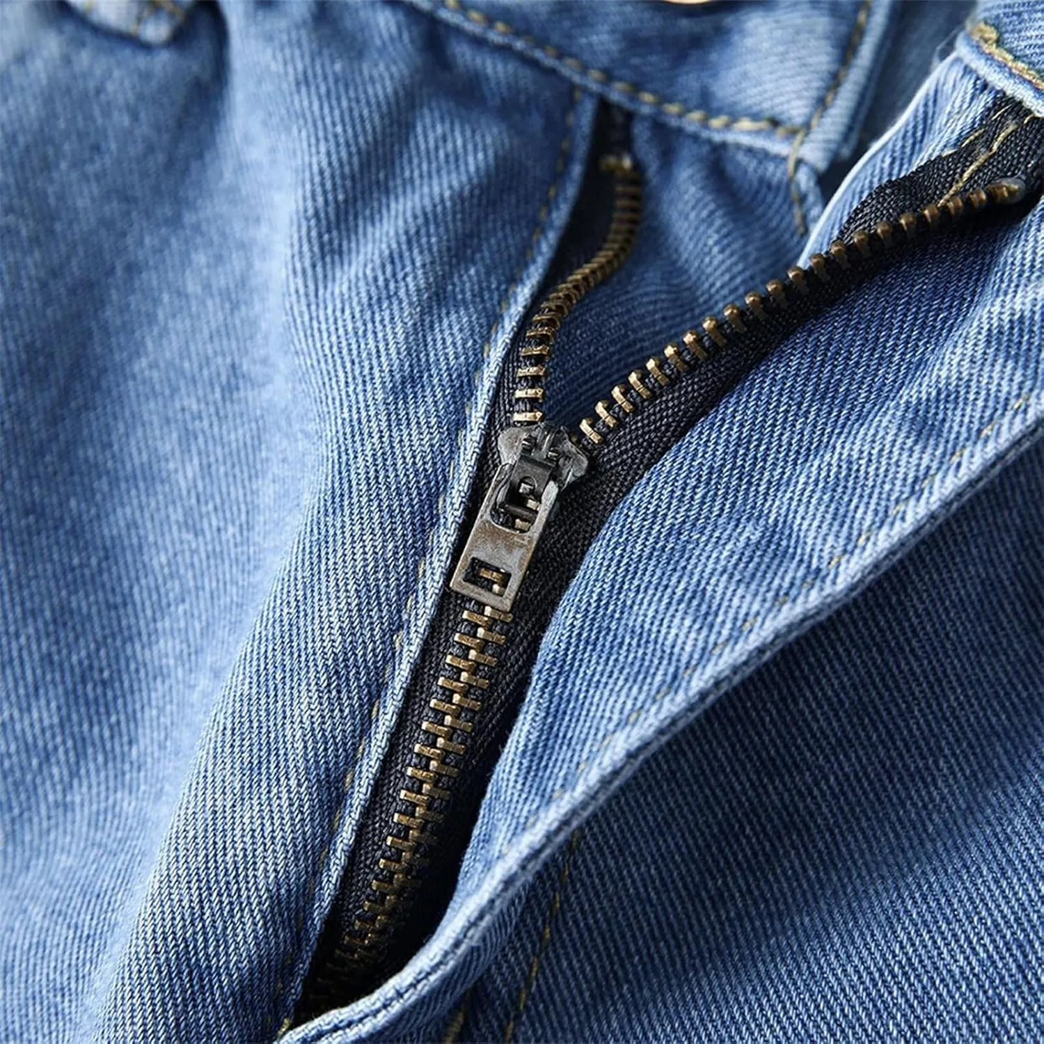 Mens Baggy Jeans Casual Wide Leg Jeans Loose Fit for Hip Hop Streetwear Straight Leg Denim Pants with Relaxed Fit