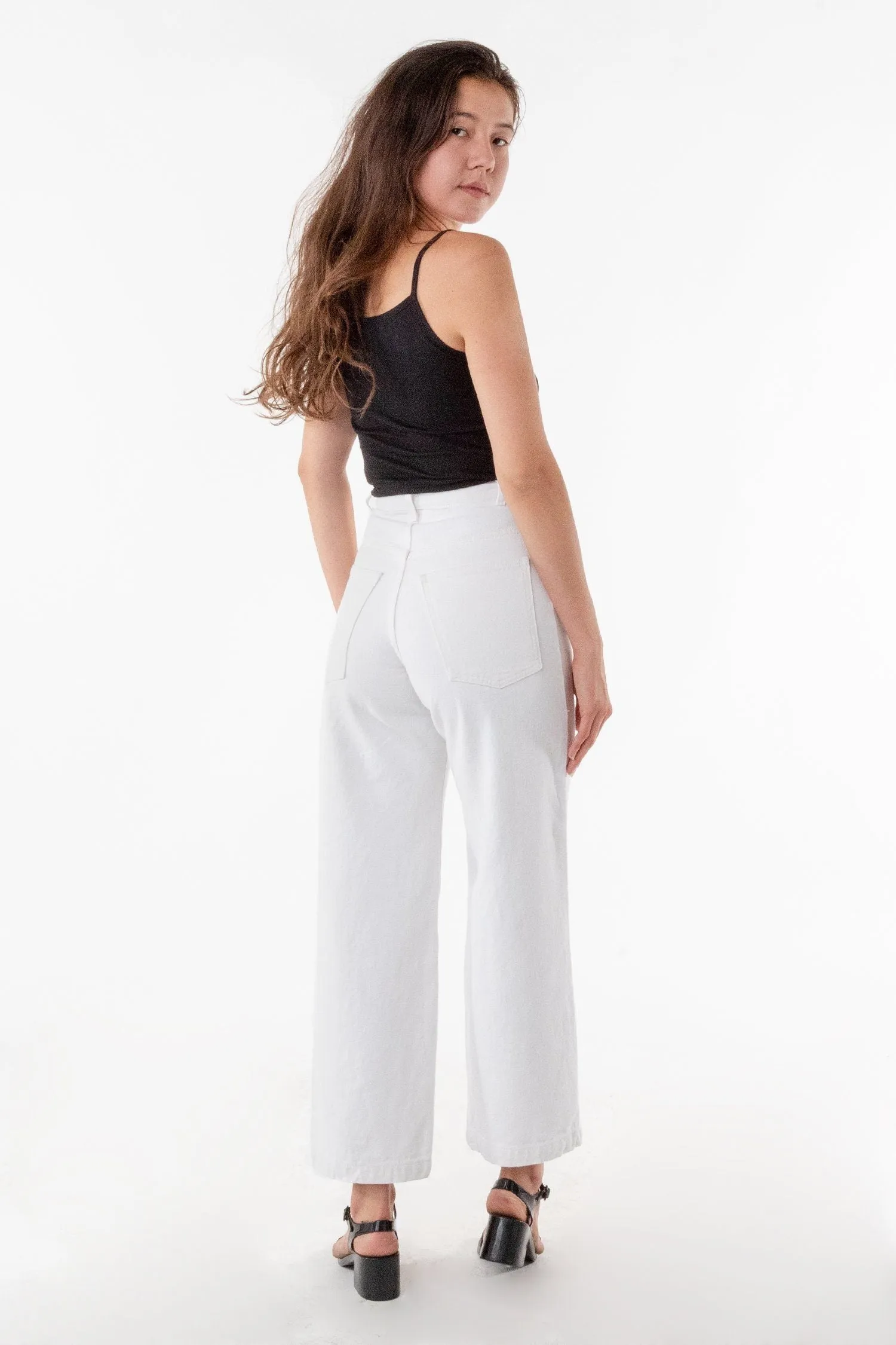 RBDW09GD - High Waisted Wide Leg Jean